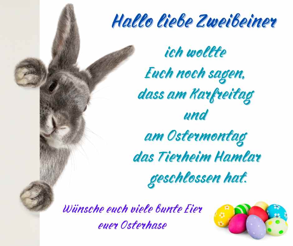 Öffnungszeiten an Ostern