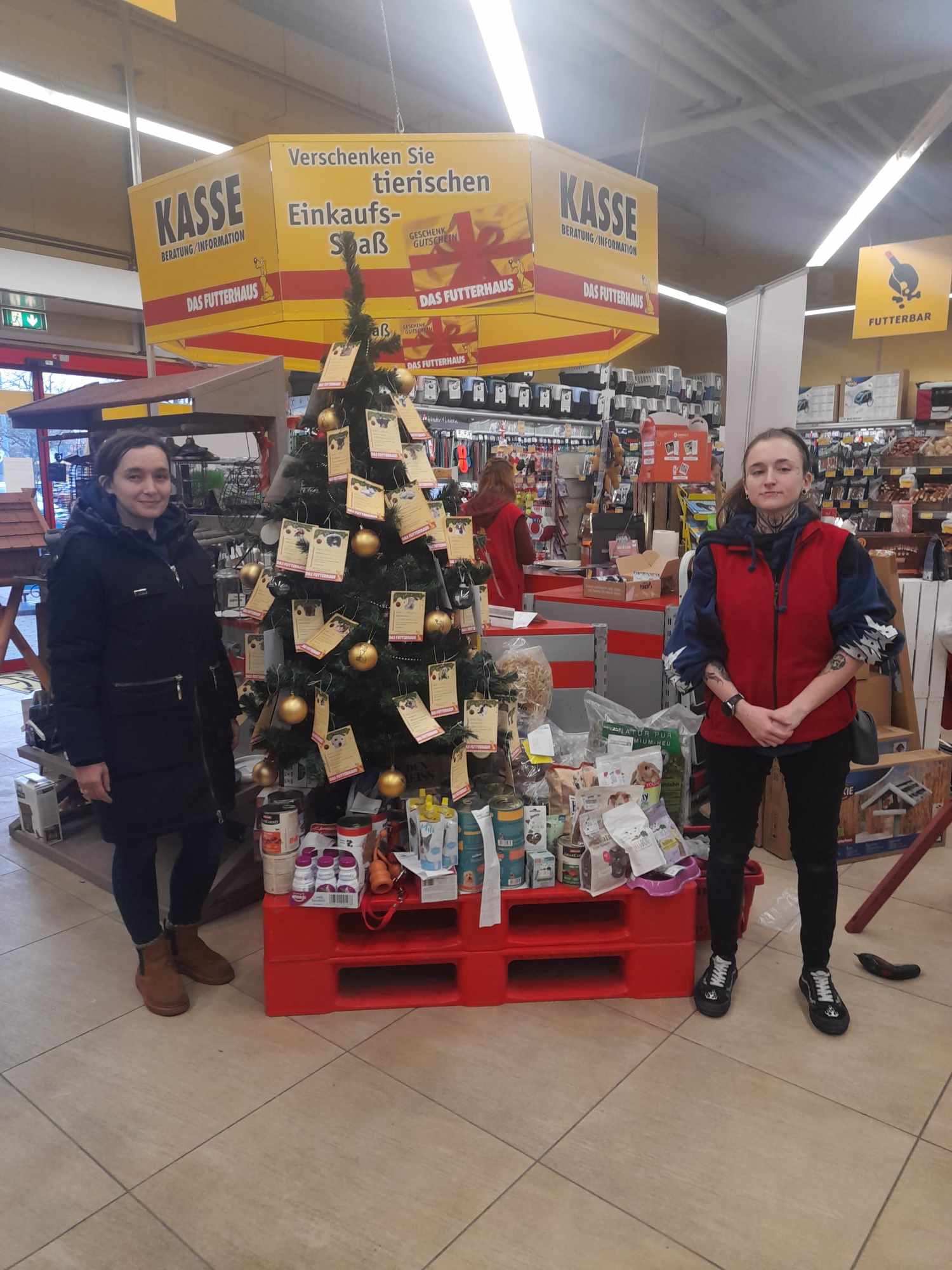 Wunschbaumaktion im Futterhaus Gersthofen